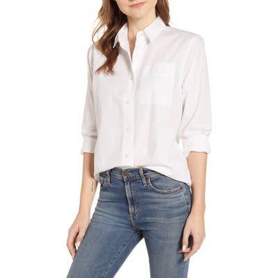 Lucky Brand Relaxed Shirt, White