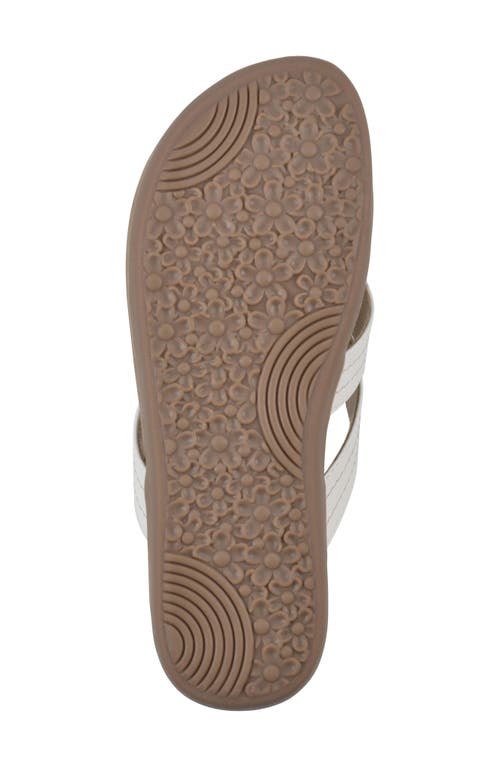 Cliffs By White Mountain Fateful Flip Flop In White/smooth