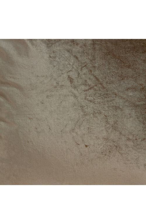 Parkland Collection Druzy Transitional Throw Pillow In Taupe