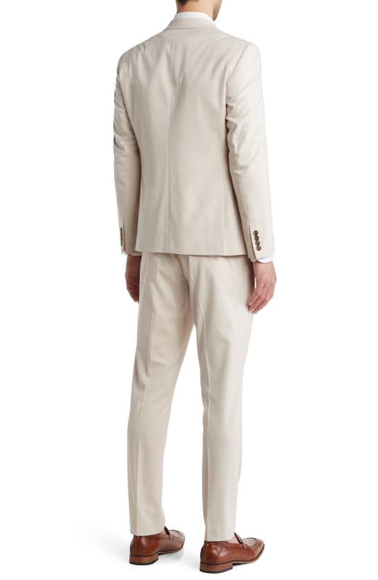 Nordstrom Rack Extra Trim Fit Suit In Grey Moonbeam