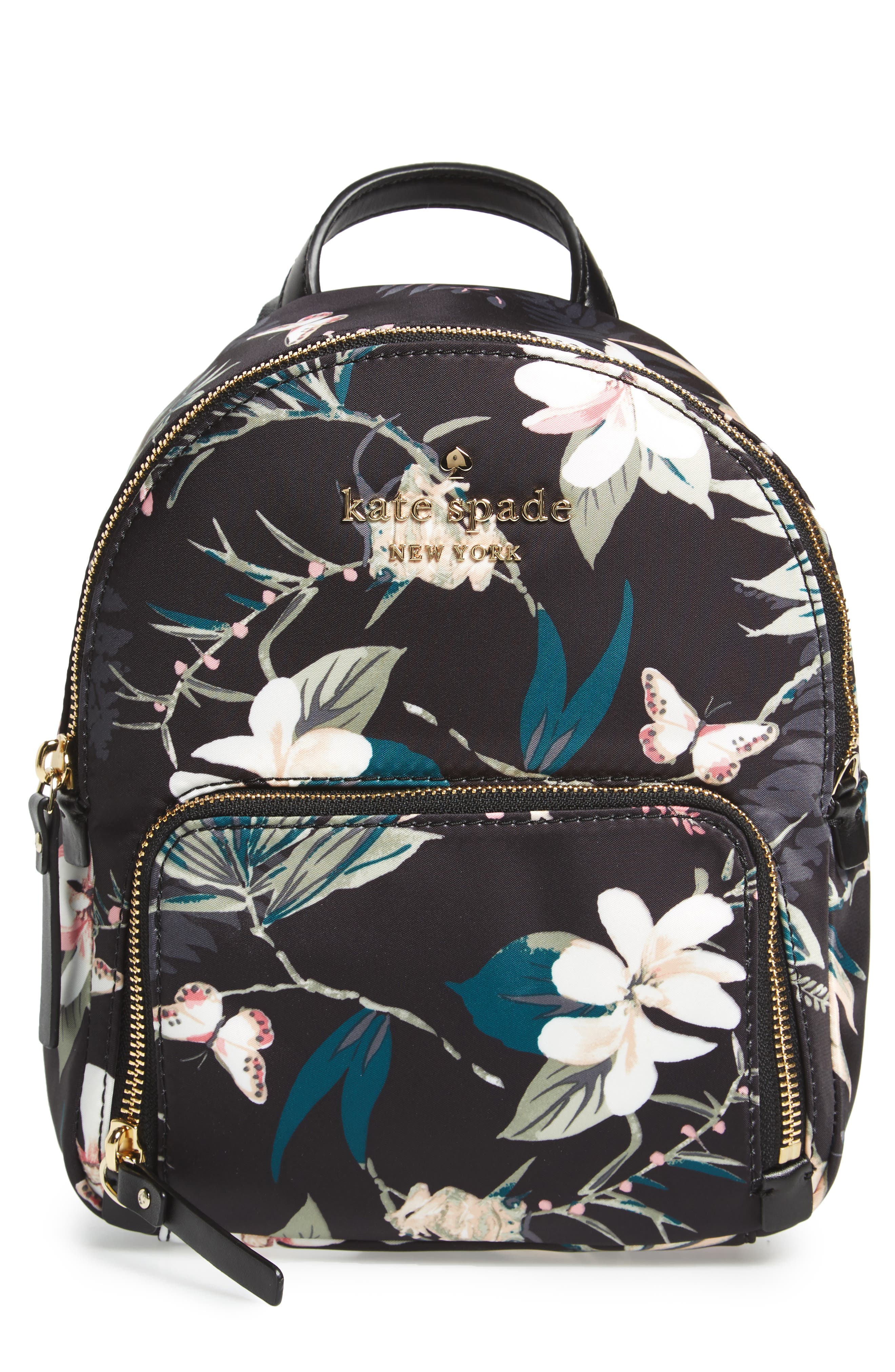 kate spade botanical backpack