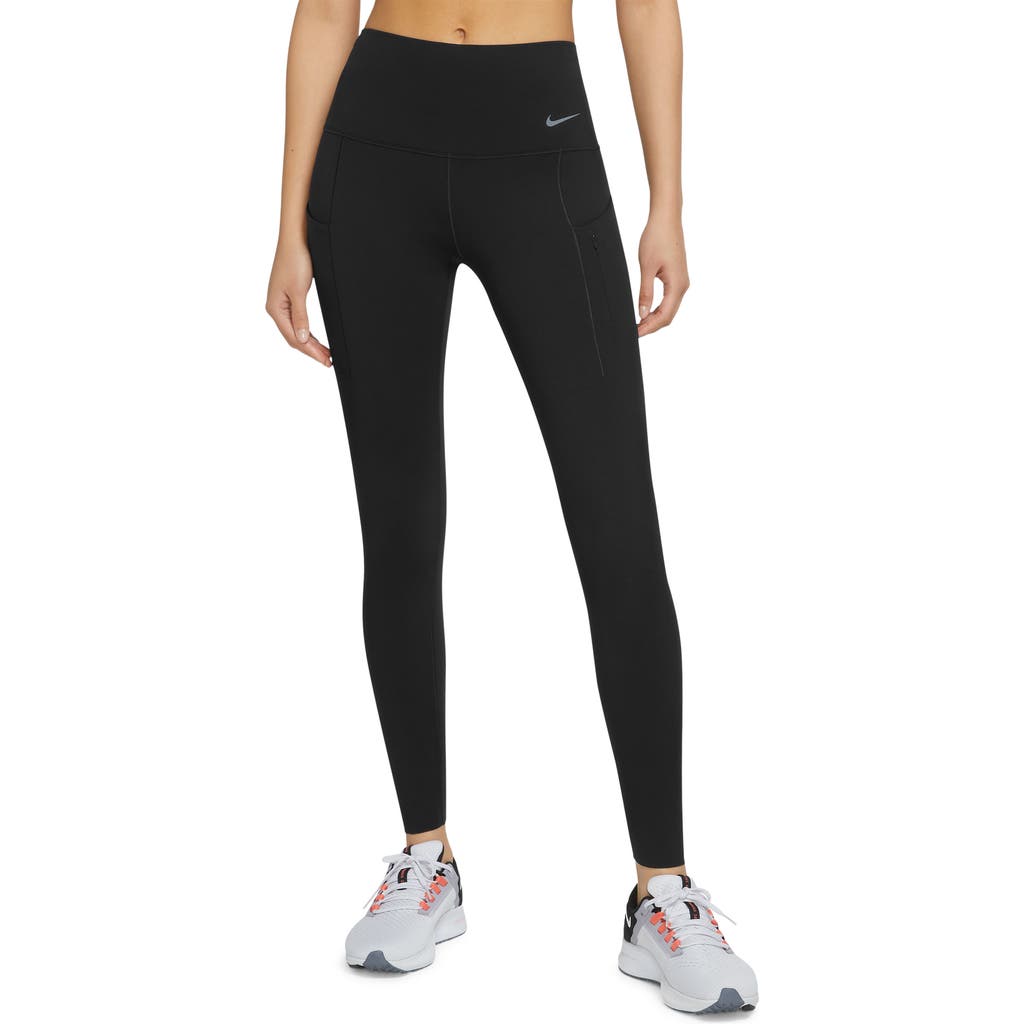 Nike Dri-fit Adv Go Leggings In Black/black