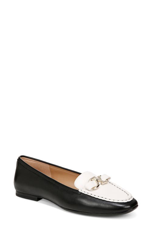 Naturalizer Layla Loafer Black /Warm White Leather at Nordstrom,