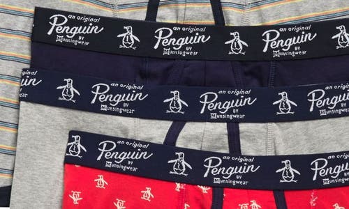 Shop Original Penguin Boxer Brief Trunks In Peac/ghss/gh