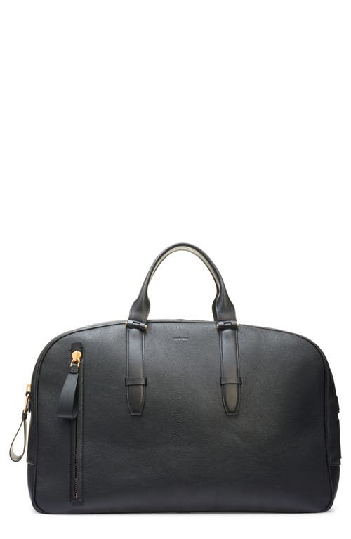 TOM FORD Buckley Leather Duffle Bag in Black at Nordstrom