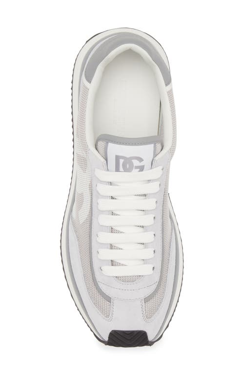 Shop Dolce & Gabbana Dolce&gabbana Aria Sneaker In Ice Grey/med Grey/anthracit