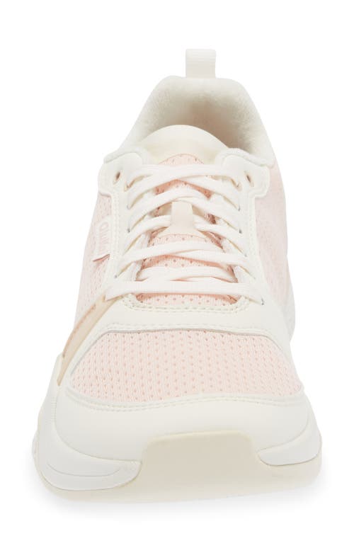 Shop Olukai Anau Sneaker In Rose Dust/bright White