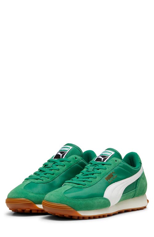 Shop Puma Easy Rider Sneaker In Archive Green- White