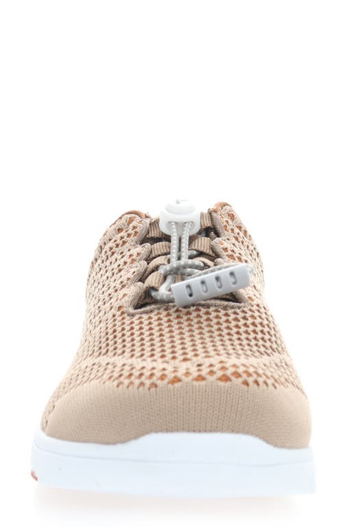 Propét Travelwalker Slip-on Sneaker In Taupe/sienna