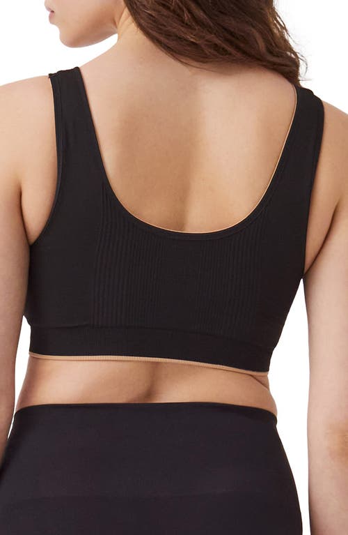 Spanx ® Breast Of Both Worlds® Reversible Comfort Bra In Very Black/barely