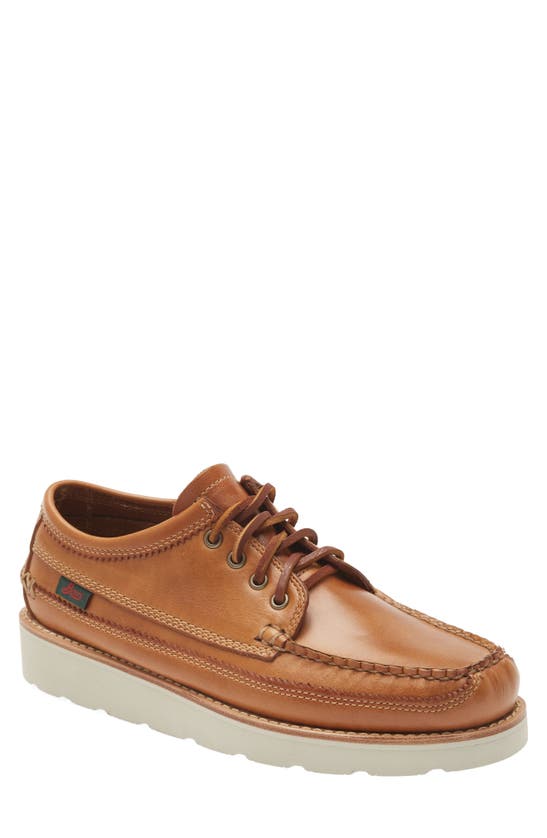 Gh Bass Clayton Moc Toe Derby In Tan