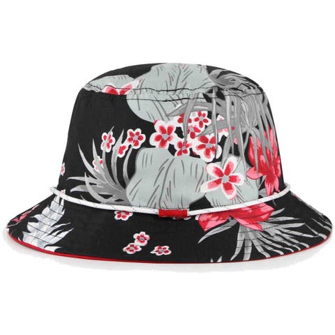 : '47 Men's Black Dallas Cowboys Dark Tropic Bucket Hat