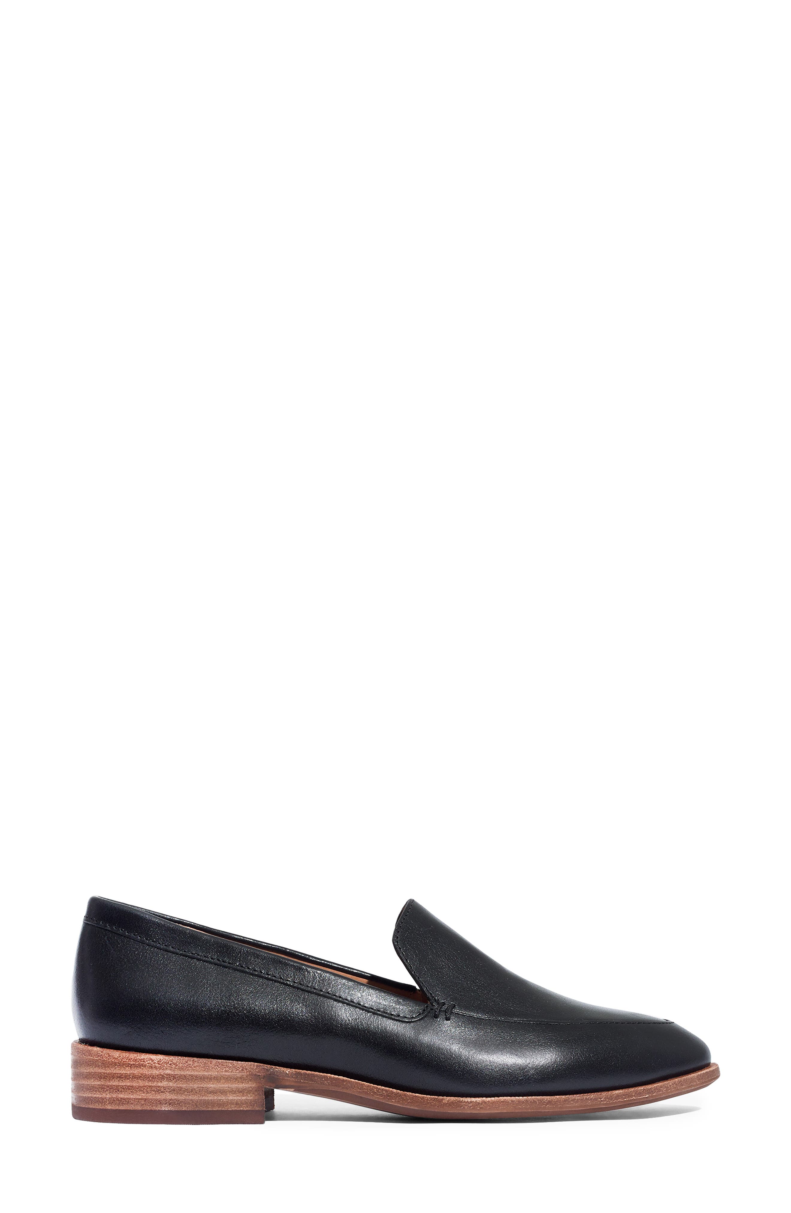 madewell black loafer