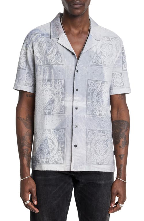 John Varvatos Arya Summer Oases Camp Shirt at Nordstrom,