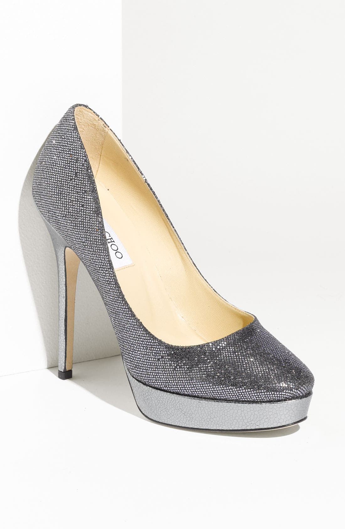 Jimmy Choo 'Cosmic' Glitter Platform Pump Nordstrom