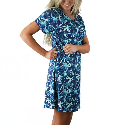Uv Skinz Short Cover-up In Tie-dye Burst