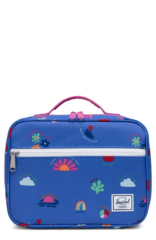 Herschel - Pop Quiz Lunch Box - Blue