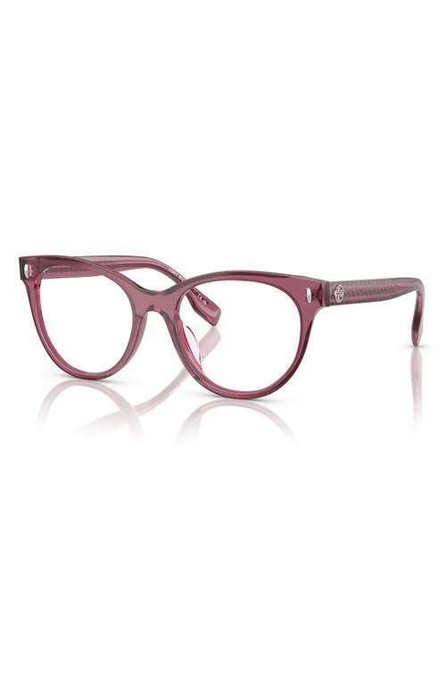 Tory Burch 52mm Phantos Optical Glasses In Violet