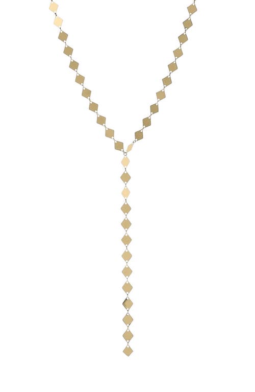 Lana Laser Kite Y-Necklace in Yellow Gold at Nordstrom, Size 18