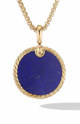 David Yurman Cable Collectibles 18K Yellow Gold Diamond Evil Eye