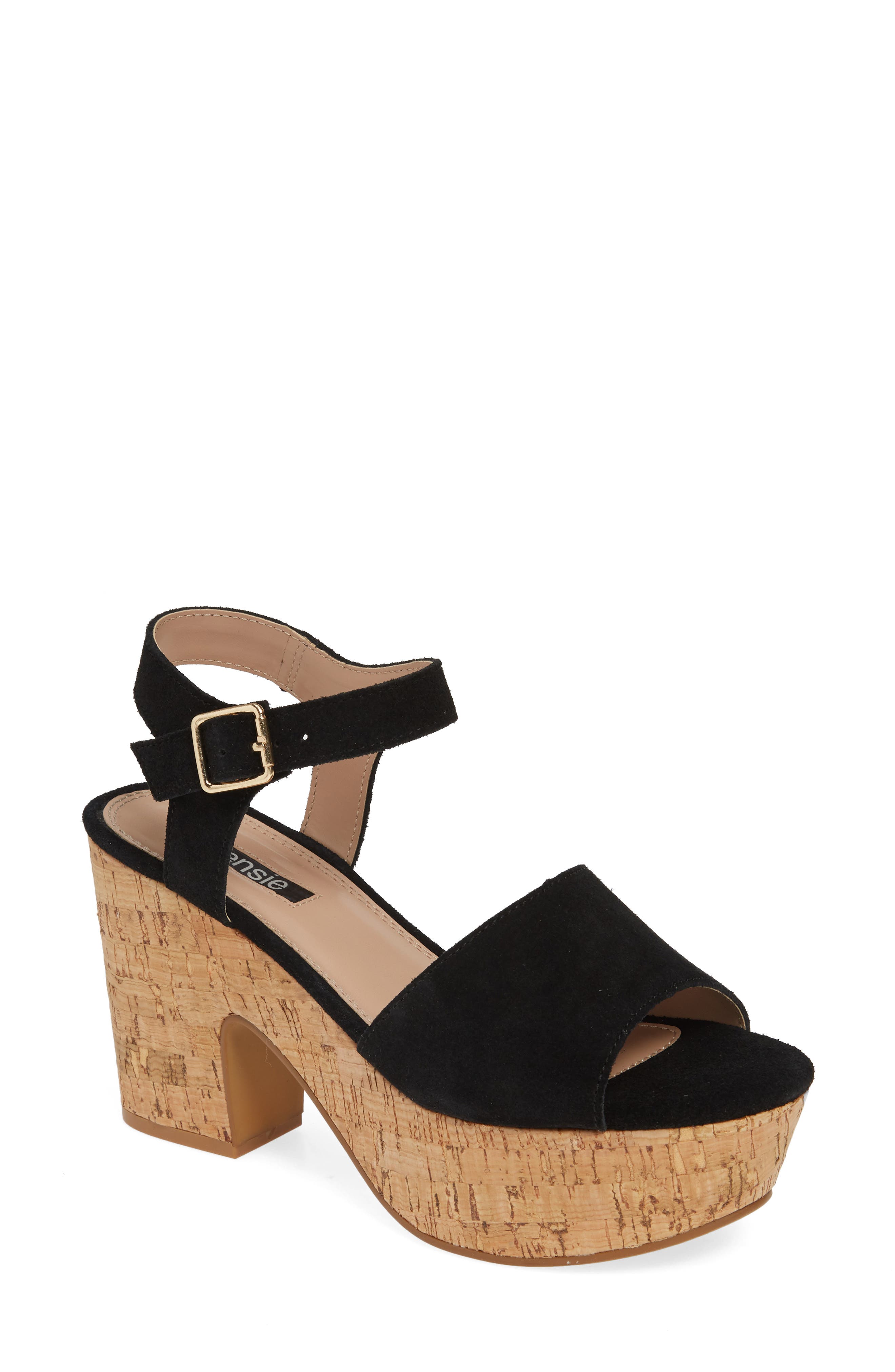 Kensie Cathryn Sandal- Black
