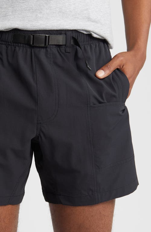 BP. BP. BELTED STRETCH NYLON SHORTS 