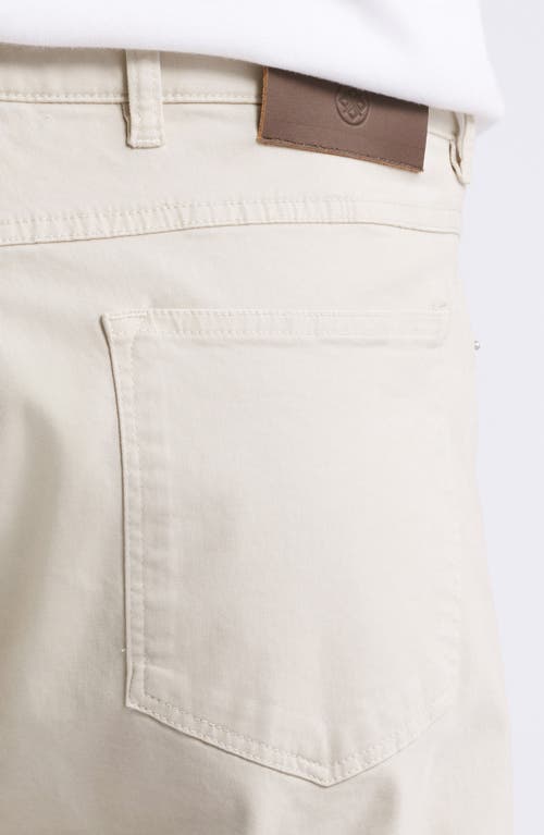 Shop Jack Victor Jackie 5-pocket Stretch Cotton Pants In Light Beige