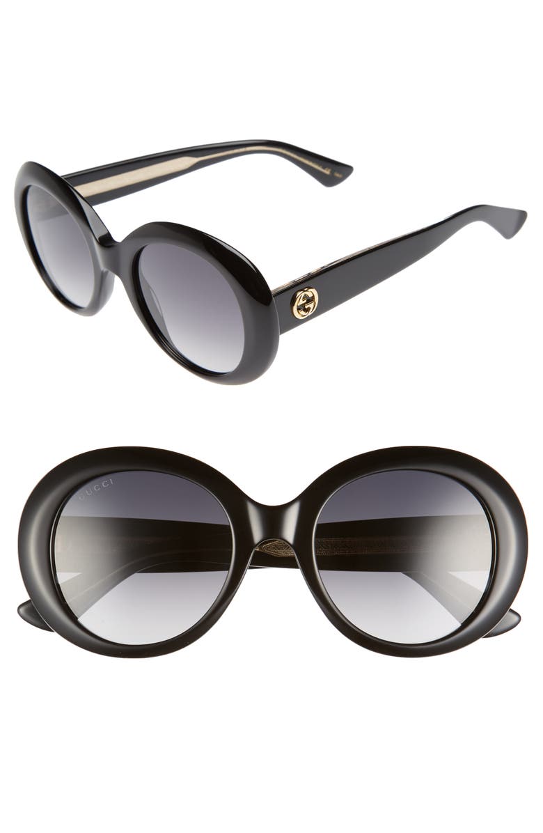 Gucci 51mm Gradient Lens Round Sunglasses Nordstrom