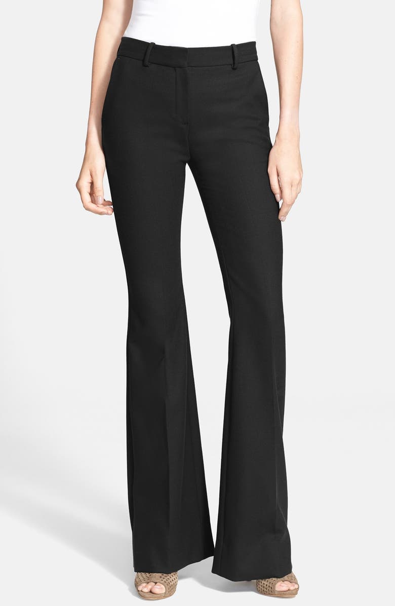 Theory 'Jotsna' Stretch Wool Flare Pants | Nordstrom