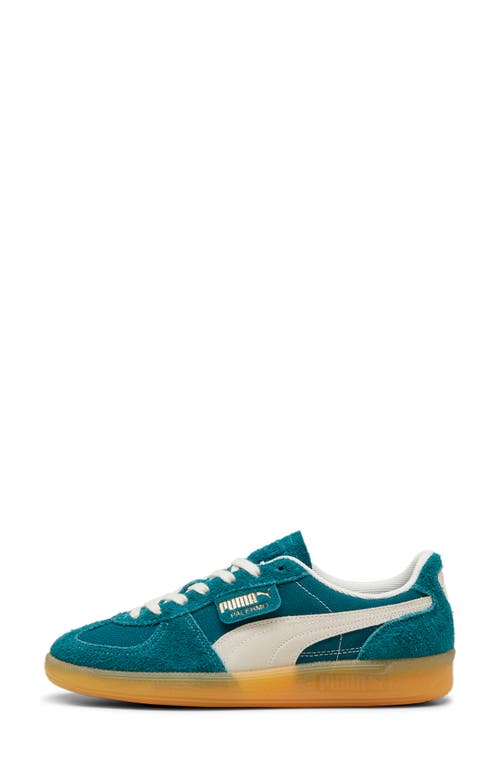 Shop Puma Palermo Vintage Sneaker In Jade Frost-frosted Ivory-gum