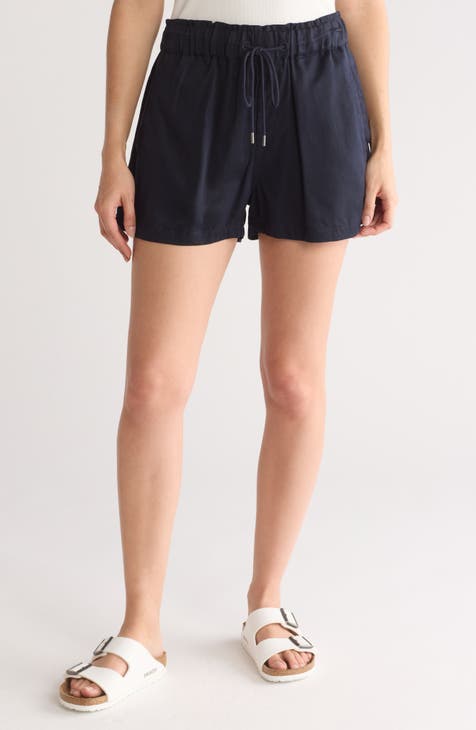 Woven Drawstring Shorts