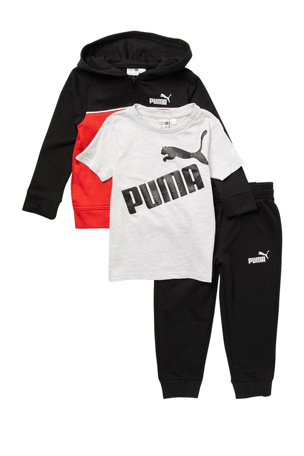 PUMA | Fleece Shirt, Jacket, \u0026 Jogger 3 