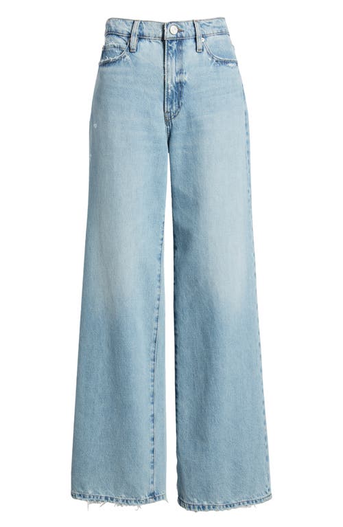 Shop Frame Le Jane Wide Leg Jeans In Ziggy