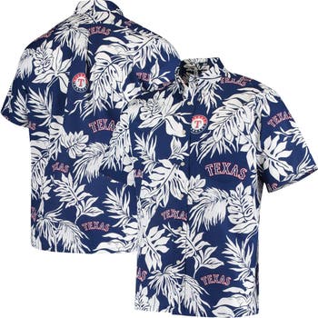Reyn Spooner Men's Navy Texas Rangers Aloha Button-Down Shirt