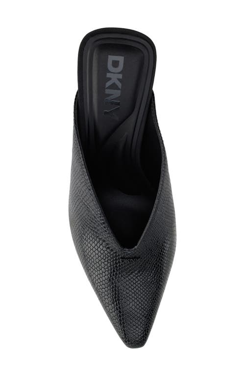 Shop Dkny Cadena Mule In Black