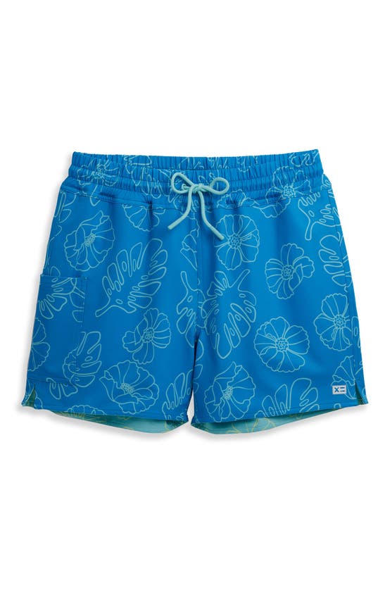 Shop Tomboyx 5-inch Reversible Board Shorts In Keep Palm