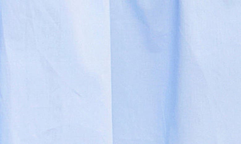 Shop English Factory Puff Sleeve Dress In Powder Blue