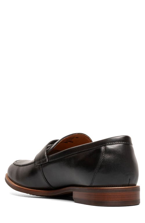 Shop Florsheim Ruvo Moc Toe Penny Loafer In Black