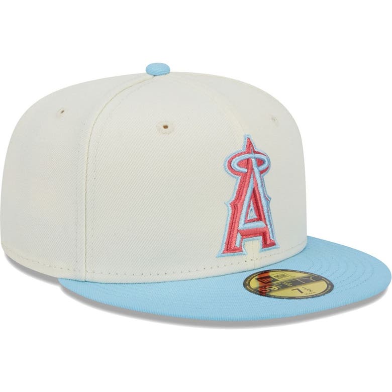 Los Angeles Angels New Era 2023 Spring Color Basic 59FIFTY Fitted Hat - Light  Blue