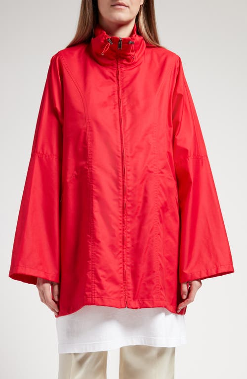 Shop The Row Dune Oversize Windbreaker In Scarlet