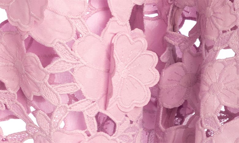 SAACHI SAACHI FLORAL LACE CUTOUT BOLERO CARDIGAN