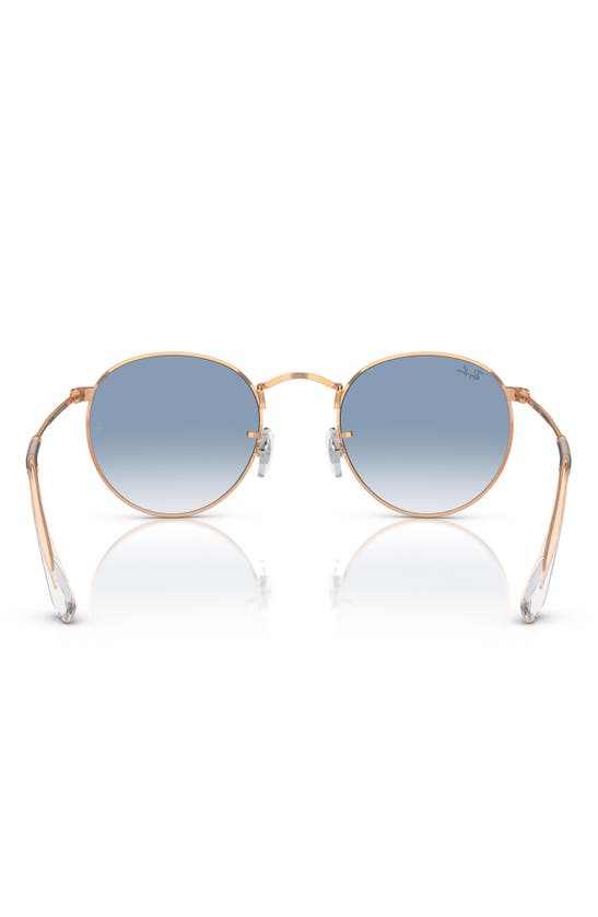 Shop Ray Ban Ray-ban Icons 50mm Retro Sunglasses In Rose Gold