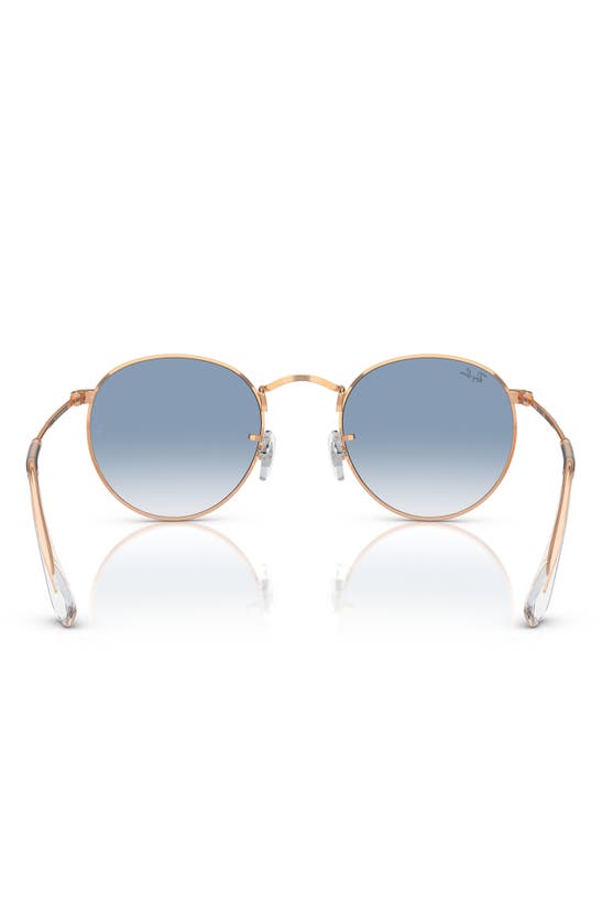 Ray Ban Icons 53mm Retro Sunglasses In Rose Gold