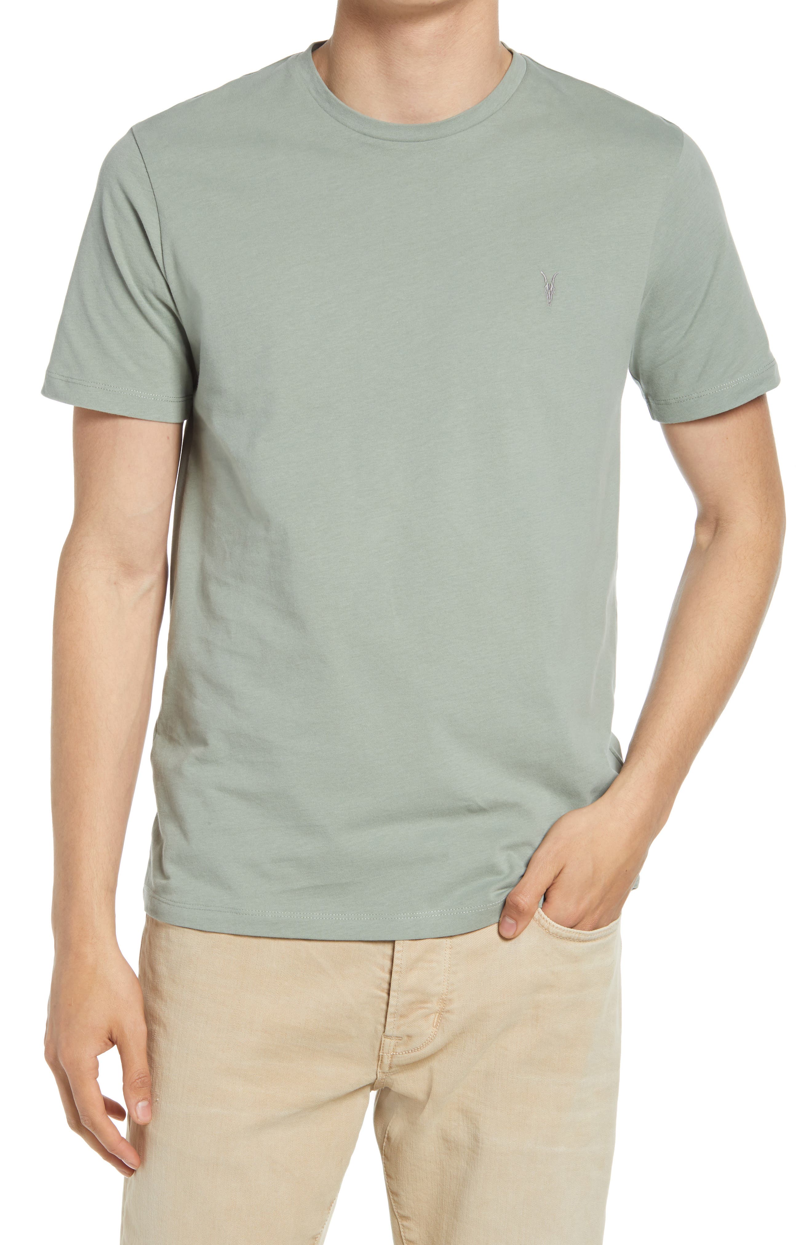 Allsaints Brace Crewneck T-shirt In 