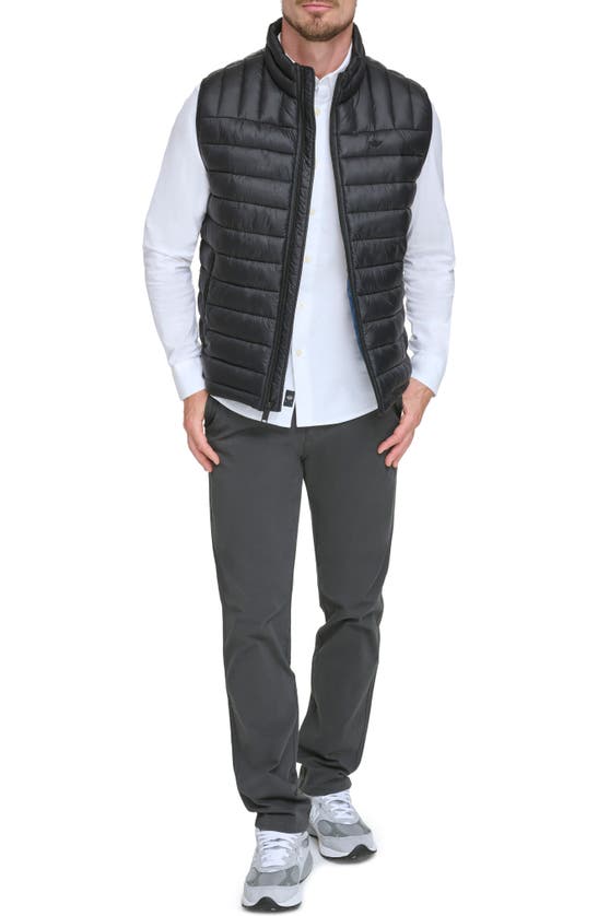 Shop Dockers ® Puffer Vest In Black