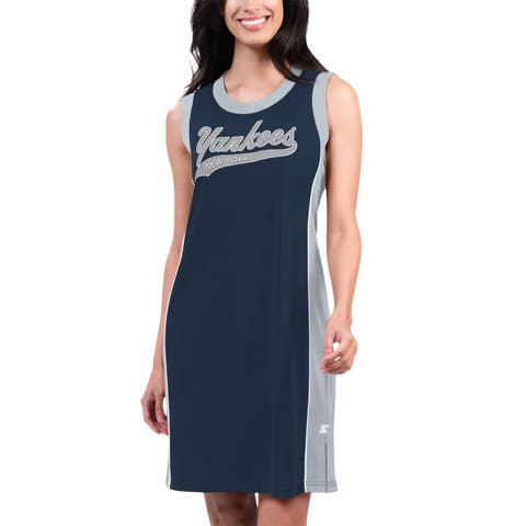 Women's Starter Navy/White Dallas Cowboys Playoff Sneaker Dress