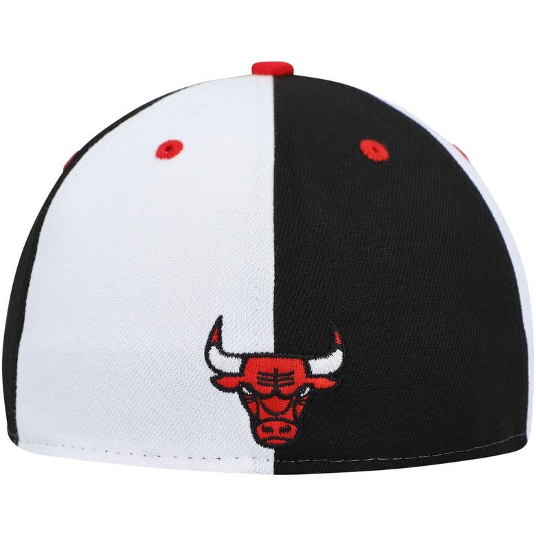 New Era Black/white Chicago Bulls Script Pinwheel 59fifty Fitted Hat ModeSens