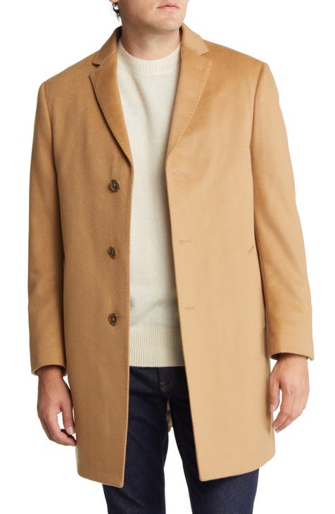 AMI Men's Two Button Wool Coat