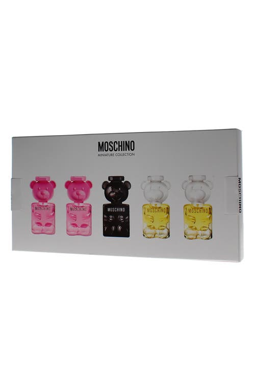 Moschino Teddy Bear Toy 5-piece Coffret In No Color