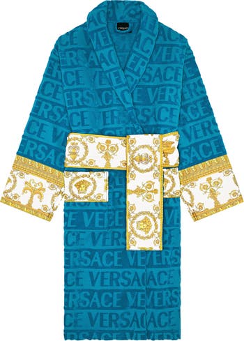 Versace Home Bathrobe with logo, Men's Clothing